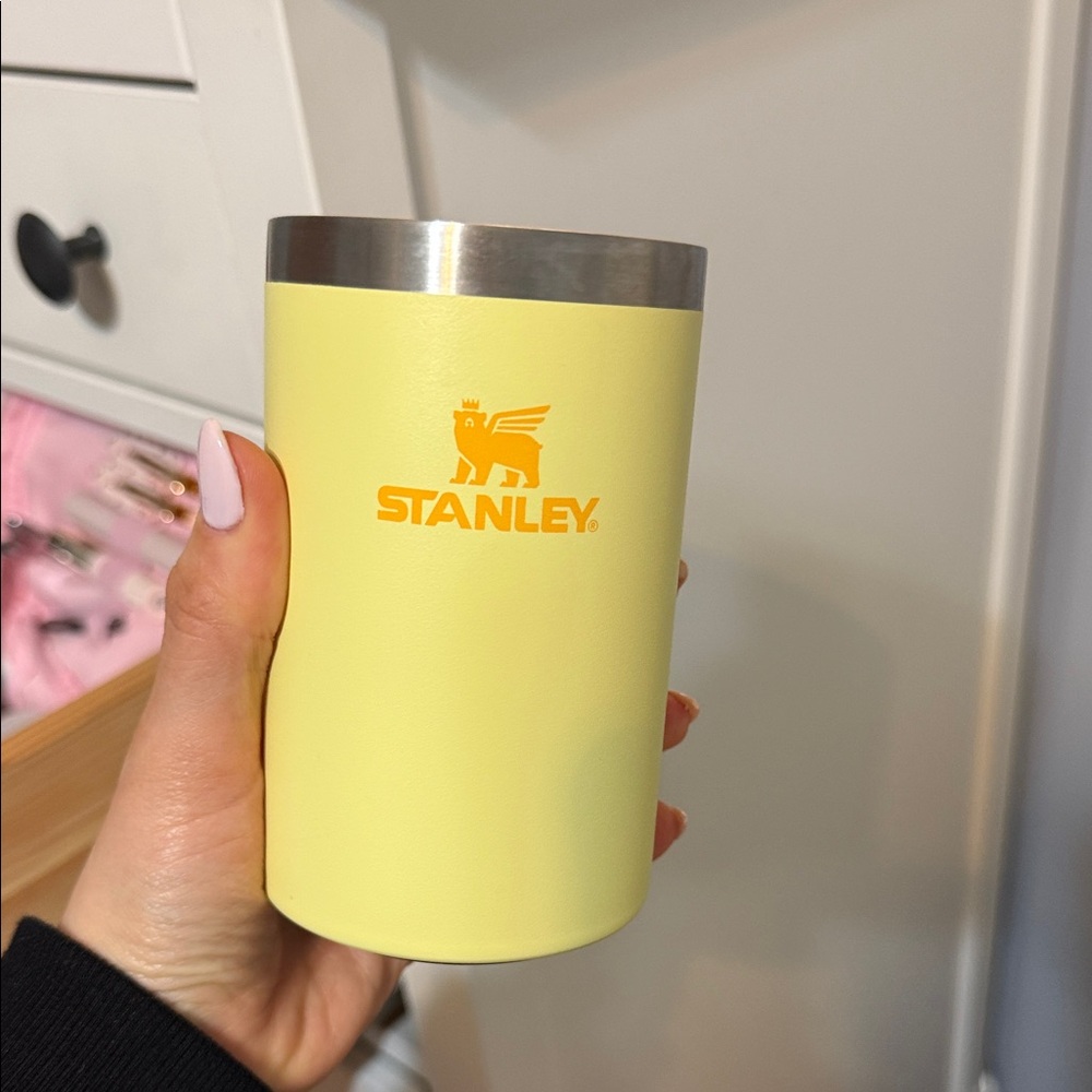 Stanley Pale Yellow Insulated Can Tumbler